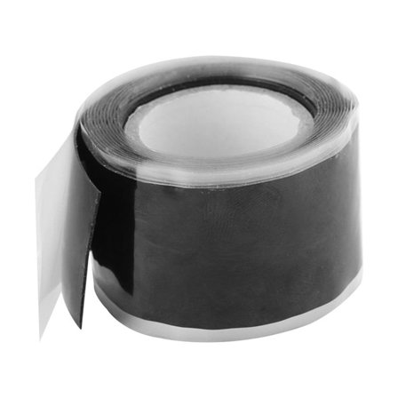 Raindrops Black Self Adhesive Electrical Tape Waterproof Silicone for Insulating and Repairing Use