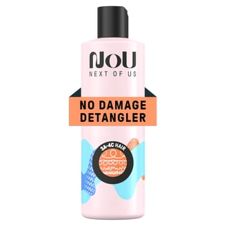 NOU No Strip Sulfate Free Shampoo, for Kinky, Curly & Coily Hair