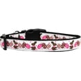 thumbnail image 2 of Pet Dog  Cat Nylon Collar or Leash, "Chocolate Bunnies", 2 of 2