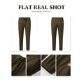thumbnail image 6 of JMIERR Mens Casual Joggers Pants - Cotton Cargo Pants Hiking Workout Outdoor Drawstring Pants, 6 of 6