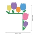 thumbnail image 3 of Decoración De Esquinas De Puertas 2 huevos de Pascua de madera para decorar el marco de la puerta, ideal como decoración festiva para el hogar o como regalo. Rkxzt, 3 of 6