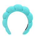thumbnail image 3 of 2 diademas de esponja para Yoga, diadema suave acolchada antideslizante para el cuidado de la piel, diadema de aro para el cabello, accesorios para blanco Yinane Diademas de esponja de maquillaje, 3 of 5