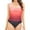 Pink, variant on Otvok Trends Womens Swimsuits One Piece Tummy Control Plus Size High Waisted Bathing Suit Monokini S Pink