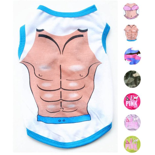 Camisas para perros Camisas para mascotas Camiseta para perros Camiseta para perros Camiseta para perros Chaleco para perros Chaleco para cachorros Ropa para mascotas Ropa para cachorros Ropa para per Namotu CZCW-ZC440-8