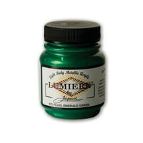 Jacquard Lumiere Acrylic Color, 2.25 oz., Pearlescent Emerald Green