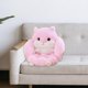 thumbnail image 2 of Cojín para asiento de hámster, alfombrilla para el suelo, oficina, sofá de felpa ligero, almohada para silla, cojín de animales para sala de estar de apartamento Rosa shamjiam Cojín del asiento, 2 of 8