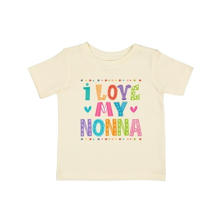 

Inktastic I Love My Nonna Baby Clothes Gift Baby Girl T-Shirt