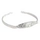 thumbnail image 1 of JOYARIS Pulsera Esclava Placa Rolex San Judas Tadeo Plata Ley 925 Talla Largo / Ancho 18.5 cm x 4 mm PT-0000986, 1 of 4