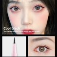 thumbnail image 3 of 2 Colors Liquid Eyeliner Eyebrow Pencil Soft Brush Sweatproof Smooth Waterproof Long-lasting C3j7, 3 of 8