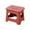 Red, variant on Dvkptbk Folding Products Folding Stool Outdoor Portable Heavy Duty Plastic Non-Slip Chair for Camping Hiking Fishing BBQ Foldable Step Stool Collapsible Stool Tools on Clearance