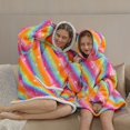 thumbnail image 1 of New Oversized Hoodie Blanket Winter Hoodies Fleece Giant Tv Blanket With Sleeves Pullover Oversize Family Hoody Sweatshirts, 1 of 4