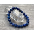 thumbnail image 5 of Lapis Lazuli Crystal Bead Bracelet 8mm, Wholesale Genuine Lapis Lazuli Stretch Gemstone Bracelet, Gift for Men & Women (5), 5 of 9