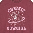 thumbnail image 3 of Instant Message - Cosmic Cowgirl Stars - Women's Racerback Tank Top, 3 of 6