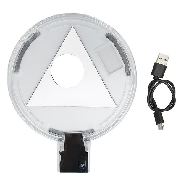 Adjustable RGB Base Vertical Horizontal LED Ambient Light Stand for PS5 Host Game Console