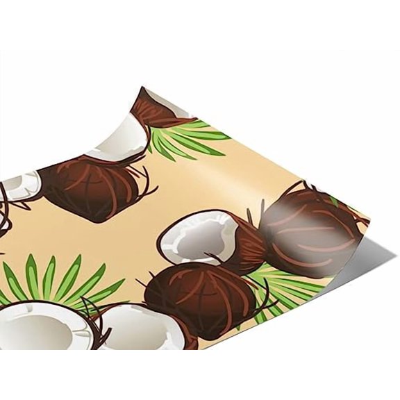 Rwraps Coconut Straight Settlement Matte Vinyl Film Wrap 59in x 26ft Vinyl Vehicle Car Film Sheet