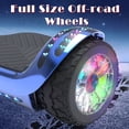 thumbnail image 4 of HOVERSTAR Hoverboard - Patinete Eléctrico para Niños, 6.5 Pulgadas y 9 mph, Todo Terreno con Autoequilibrio, Altavoz Bluetooth y Luces LED, Hasta 165 lbs (75 kg), 4 of 6