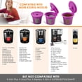 thumbnail image 2 of Cápsulas de café reutilizables K Cup y 100 filtros de papel para café Haetyly, 2 of 7