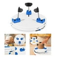 thumbnail image 4 of yuksok Queen Adjustable Pottery Machine Turntable Clamp Pottery Repair Tools Ceramic 3 Support, 4 of 9