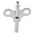 thumbnail image 4 of Accesorio de llave para dar cuerda al reloj, herramienta de reparación portátil y ergonómica de acero para relojes de madera, salones, dormitorios, Doble Cabeza de Plata, 4 of 10