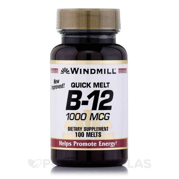 Windmill Vitamin B-12 1000 mcg Quick MeltsTablets 100 ea