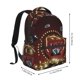 thumbnail image 2 of Balery Casino King And Playing Cards Mochila Escolar Impresa, Mochila Ligera para Viajes Casual, Mochila Duradera y Cómoda Multifuncional, Mochila para Laptop-One Size, 2 of 5