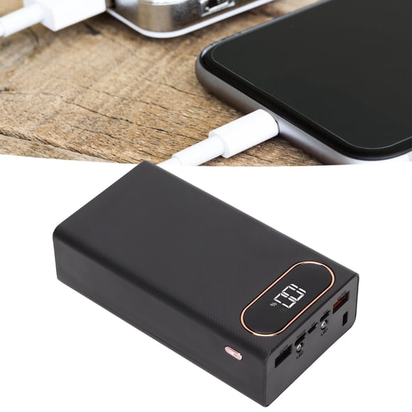 Banco De Energía DIY De 22,5 W, Fuente De Alimentación Móvil USB Dual, Portátil, Fácil De Usar, Kit De Banco De Energía DIY De Gran Capacidad Para Teléfono Móvil