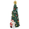 thumbnail image 2 of Estatua Del árbol De Navidad, Estatua Del árbol De Navidad, Estatuilla De árbol De Navidad De Resina Duradera E Indecolorable, Decoración Exquisita Para El Escritorio De La Habitación, 2 of 14