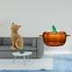 thumbnail image 2 of Figura De Gato De Resina, Dulcero De Cristal Con Forma De Calabaza, Escultura Coleccionable De Animal, Tarro De Galletas, Adorno Decorativo Para Sala De Estar, Dormitorio, Entrada, Estantería, 2 of 8