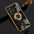 thumbnail image 2 of Compatible with Vivo X80 Pro Case Silicone TPU Shockproof Vivo X80 Pro Phone Case Plating Astronaut Cute Pattern TPU Cases with Ring (Vivo X80 Pro, Black), 2 of 14