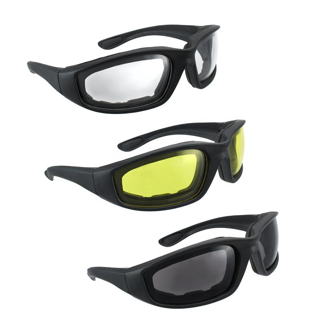 2 Eliminator Motorcycle Goggles Great for Riding 
