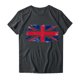 thumbnail image 3 of Tops Cortos para las Mujeres Día de la Independencia Impreso Cuello de la Tripulación Tee, Casual Y Elegante Cuello Redondo Tops para las Mujeres, 3 of 3