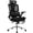 Black, variant on Czlolo High Back Ergonomic Mesh Office Chair with Footrest, 4D Armrests, Adjustable Lumbar Support, Gray