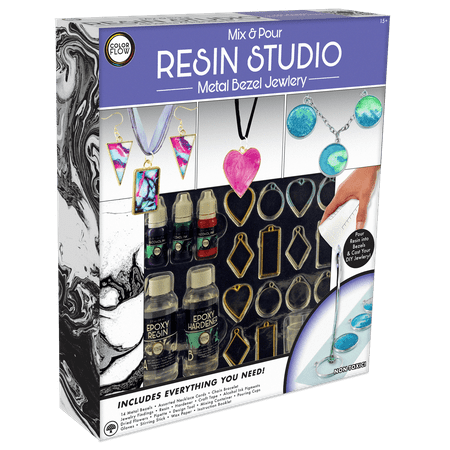 RESIN STUDIO: Metal Bezel Jewelry