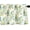 Leaves, variant on Boho Curtain Valances, Country Rustic Yellow Geometric Printed Window Topper Treatment, Rod Pocket Short Drapes for Kitchen Basement Cafe Closet, 52 x 18