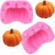 thumbnail image 5 of Molde de silicona de calabaza 3D, 2 pares de moldes de vela reutilizables con efecto antiadherente para hornear dulces, decoración de pasteles, jabón, Halloween, Acción de Gracias, decoración de Navidad esquí esquí Gafas de esquí, 5 of 5