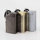 thumbnail image 3 of Mini cenicero portátil de bolsillo de metal con desodorante y llavero plateado, 3 of 3