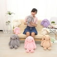 thumbnail image 3 of Cute cartoon plush bunny doll Plush Stuffed Animal Bunny Rabbit, 3 of 3