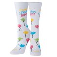 thumbnail image 2 of Cool Socks, Colorful Birthday Socks, Size 5-13, Unisex, Casual Socks, Cotton Socks, 2 of 7