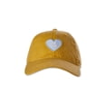 thumbnail image 5 of Custom State Heart Vintage Baseball Caps, Women's USA Washed Hats With Personalized State Design, 5 of 7
