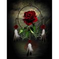 thumbnail image 1 of Juego de pintura infantil de diamantes 5D de 30x40 cm: juego especial de pintura en lienzo de rosas, bordado de diamantes y piedra de cristal, ideal para la decoración del hogar, 1 of 5
