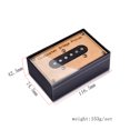 thumbnail image 2 of Alnico 5 Magnet Electric Guitar Parts Tele Tele Stack Telecaster Guitar Bridge Pickup 6-String Black, 2 of 8