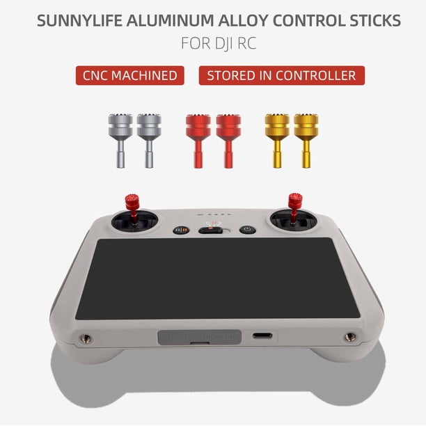onlyliua Liquidación Joystick con Cnc de Aluminio y Balancín con Dron Fpv con Control Remoto Rc 3 Pro