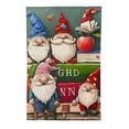 thumbnail image 2 of PHYHOO  Back to School Garden Flag Double Sided Vertical, Burlap Small Gnome Garden Yard Flags First Day to School Banner Outdoor Outside Porch Lawn School Decoration White, 2 of 6