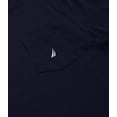 thumbnail image 4 of Nautica Men's Big & Tall Solid Crew Neck Short-Sleeve Pocket T-Shirt, Navy, 3XLT Tall, 4 of 6