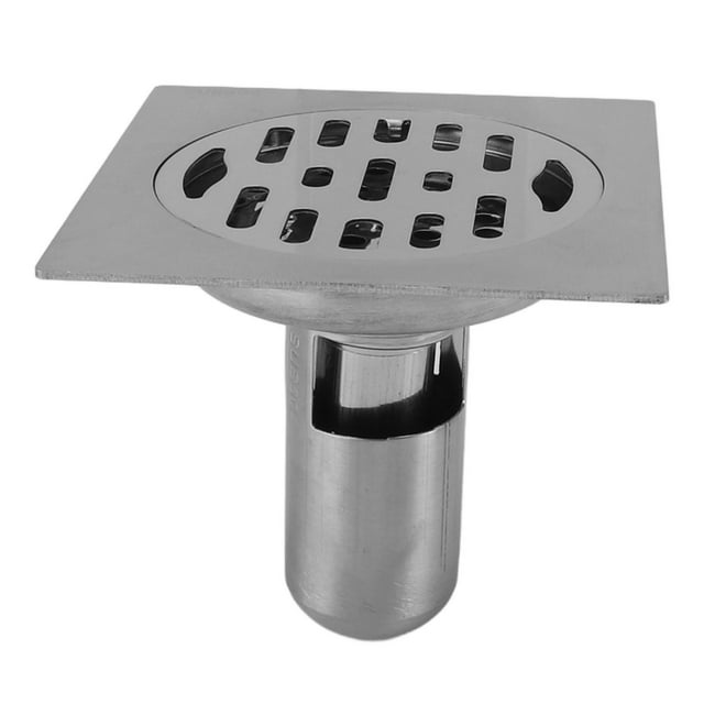 Drenaje De Ducha, Kit De Drenaje De Piso Cuadrado Anti Obstrucción Para Baño