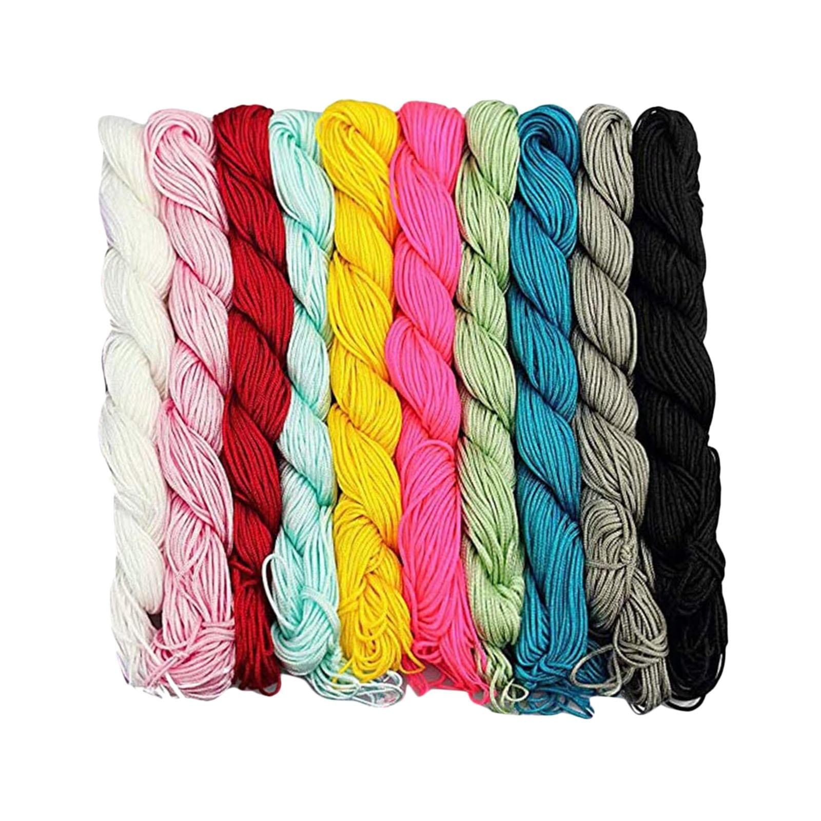 How to Make Waxed Polyester Cord Kumihimo Bracelet and Braided Nylon Thread  Bracelet Pandahallcom