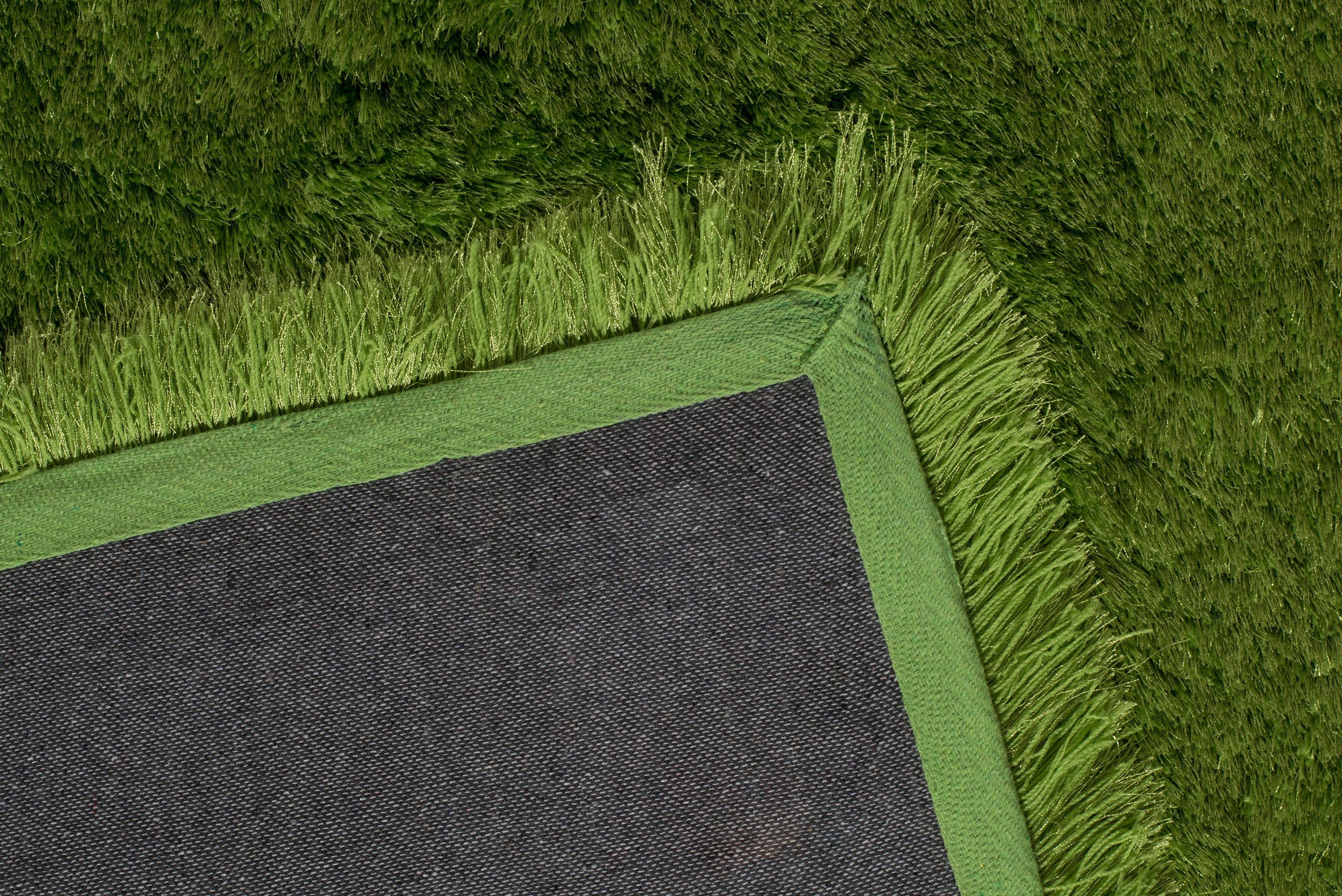 United Weavers Benella Venetia Green Woven Polyester Shag Area Rug