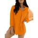 thumbnail image 1 of SAYOO Abrigo Suelto para Mujer, Botón de Solapa de Manga Larga Color Sólido Spring Street Casual Abrigo Suelto SAYOO  moda, 1 of 9