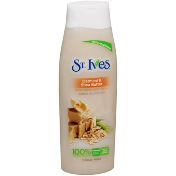 St. Ives Oatmeal and Shea Butter Moisturizing Body Wash 13.50 oz (Pack