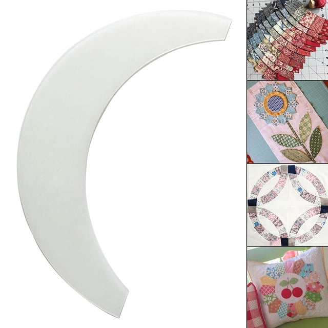 Plantilla de Acolchado Regla para de Coser, Plantillas de Reglas de Acolchado de Acrílico Transparente Plantillas de Costura Herramientas de S 20.3X10.2cm Baoblaze Regla de acolchado de patchwork